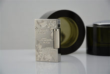 이미지를 갤러리 뷰어에 로드 , Engraving Luxury S.T.Dupont Lighter Ligne 2 #001 Silver