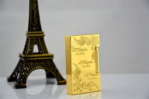Engraving Luxury S.T.Dupont Lighter Ligne 2 #001 Gold