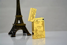 이미지를 갤러리 뷰어에 로드 , Engraving Luxury S.T.Dupont Lighter Ligne 2 #001 Gold