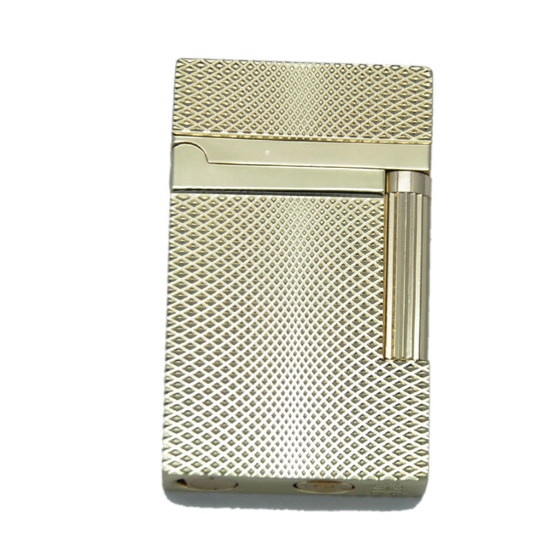 KUBOY Engraving Twisted Lattice Metal Gas Lighter