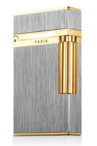 S.T. Dupont Ligne 2 Ping Sound Lighter #014 Silver&Gold