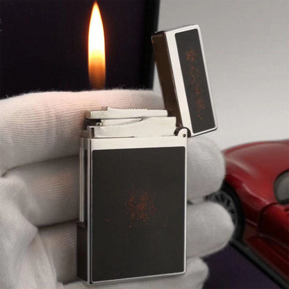 Mars Cloud Paint S.T Dupont Lighter #082 Black&Silver