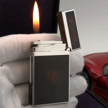 Load image into Gallery viewer, Mars Cloud Paint S.T Dupont Lighter #082 Black&amp;Silver
